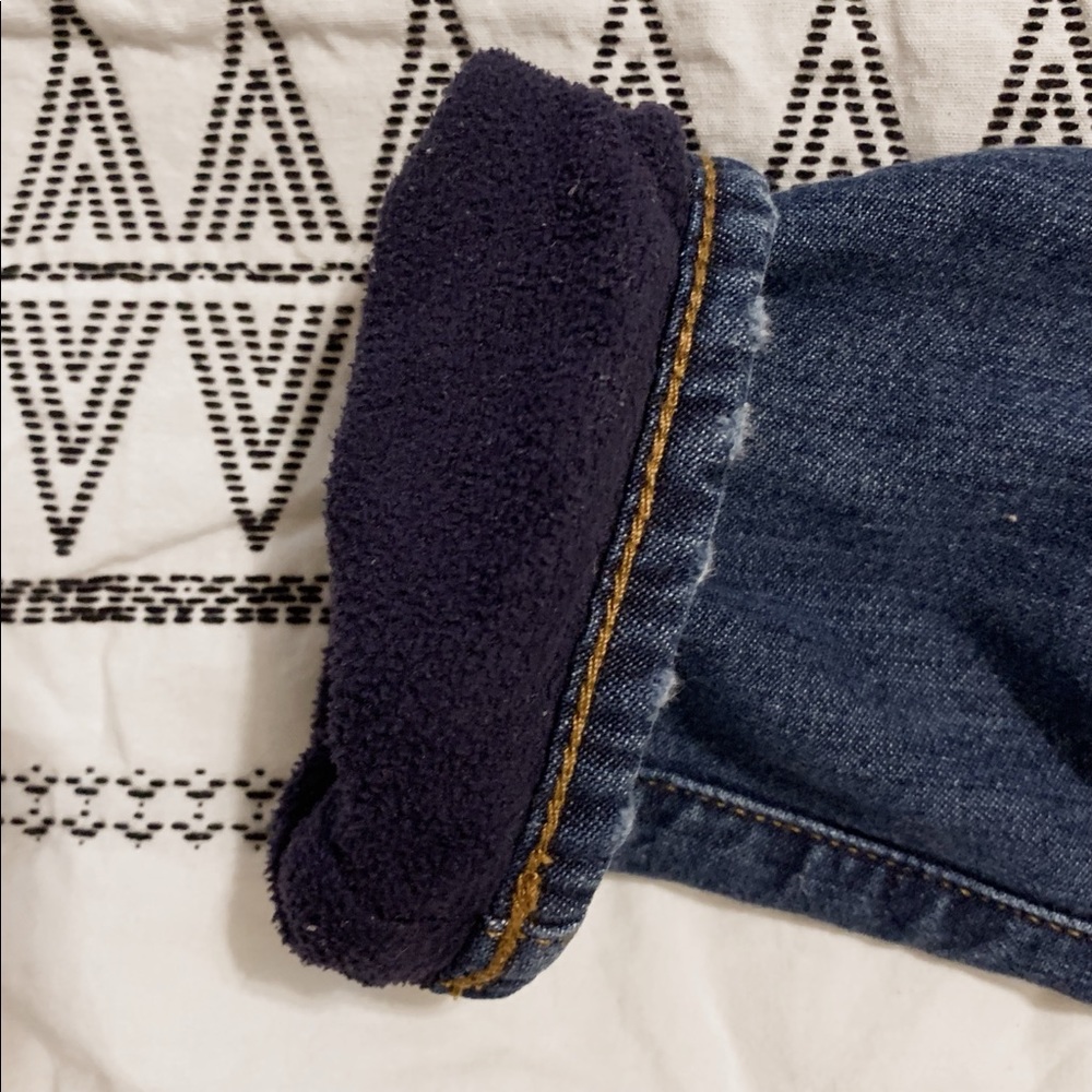 GAP Fleece lined denim - Picture 4 of 6